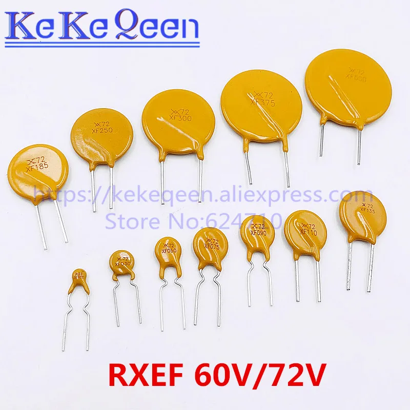 

JK60 Resettable Fuse PTC RXEF005 RXEF010 RXEF020 RXEF025 RXEF030 RXEF040 RXEF050 RXEF075 RXEF090 110 135 200 250 300 375 400 500