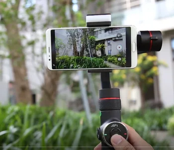 

V5 Hand held gimbal smartphone video stabilizer Three axis Portable Handheld Gimbal Horizontal Vertical Shoot / Face Tracking