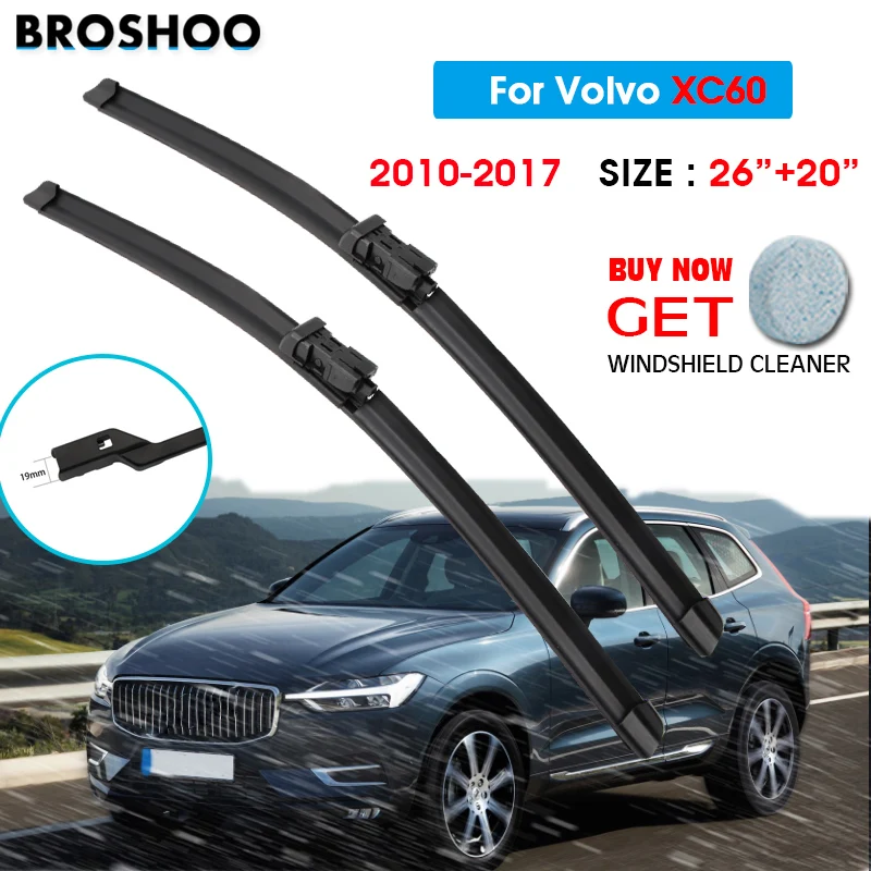 Car-Wiper-Blade-For-Volvo-XC60-26-20-2010-2017-Auto-Windscreen ...