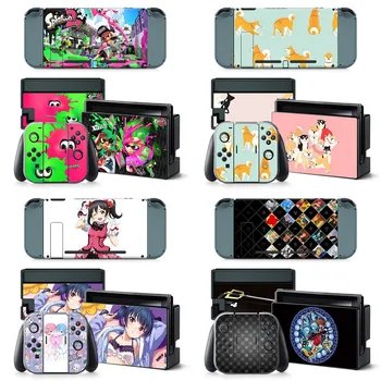 

Custom Full Set Vinyl Decal Protector Skin For Nintendo Switch Console Controller Skin Sticker