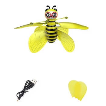 

FBIL-RC Animal RC Bee Induction Aircraft Infrared Sensing Hand Sensor Portable Led Light RC Animal Aircraft Toy Kids Birthday Gi