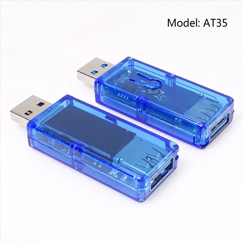 AT34 USB3.0 ips HD цветной экран USB тестер Напряжение Ток емкость энергии эквивалентное сопротивление тестер температуры