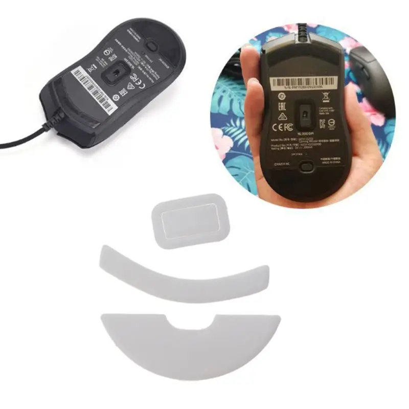 

Tiger Gaming Mouse Skates Feet For Razer Viper Glides Curve Edge Enhanced