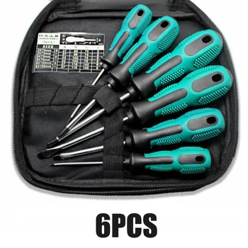 

6/9Pcs Precision Slotted Cross Screwdriver Set Magnetic Bit Repair Hand Tool Kit Brand New And High Quality