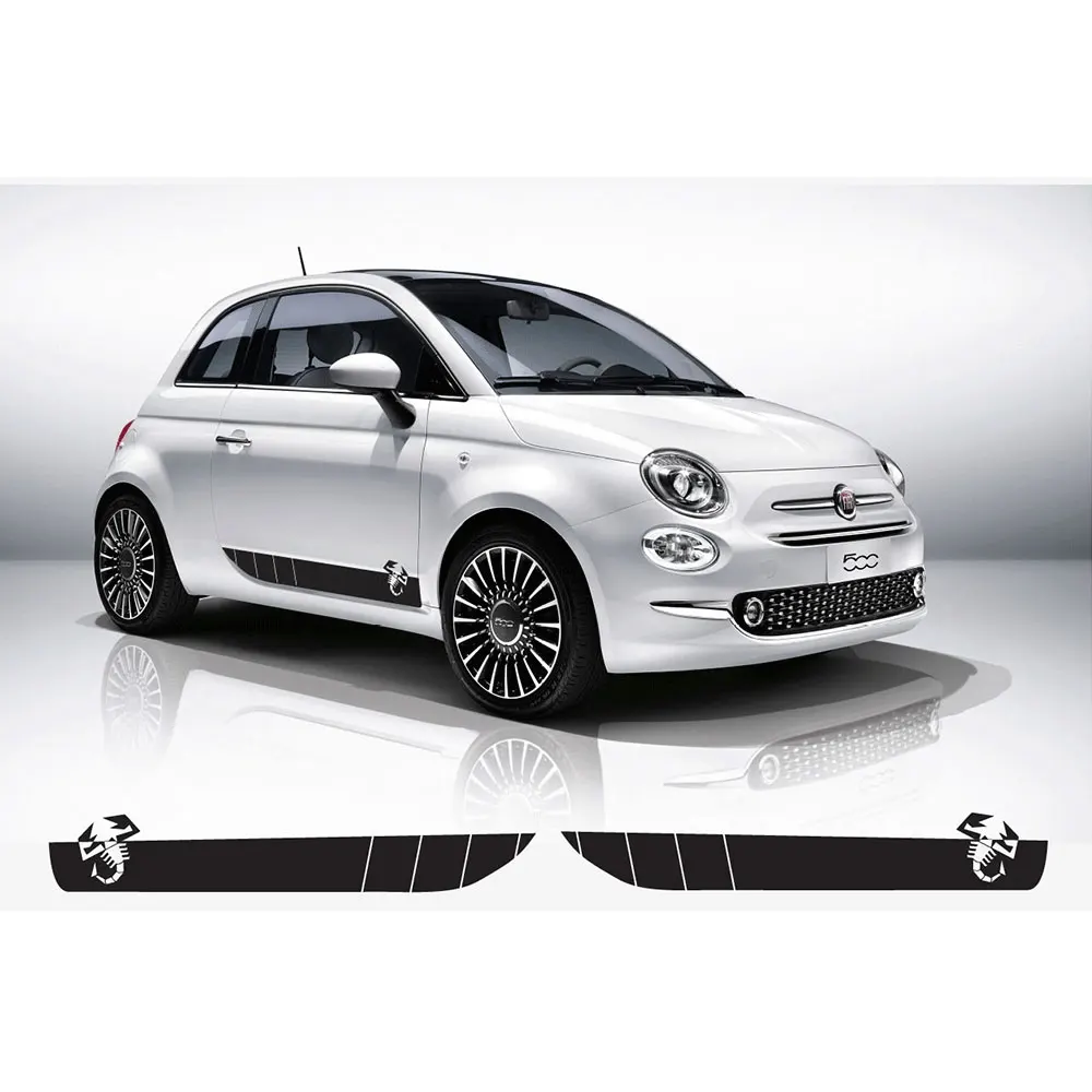 Для Fiat 500 Abarth side decal with scorpion L + R set tu-323 | Автомобили и мотоциклы