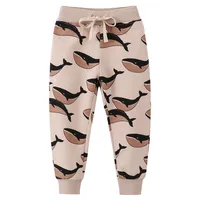 Jumping Meters Children's Animals Print Boys Girls Sweatpants Autumn Spring Whale Baby Trousers Pants Sport Harm Kids Lose Pant 1