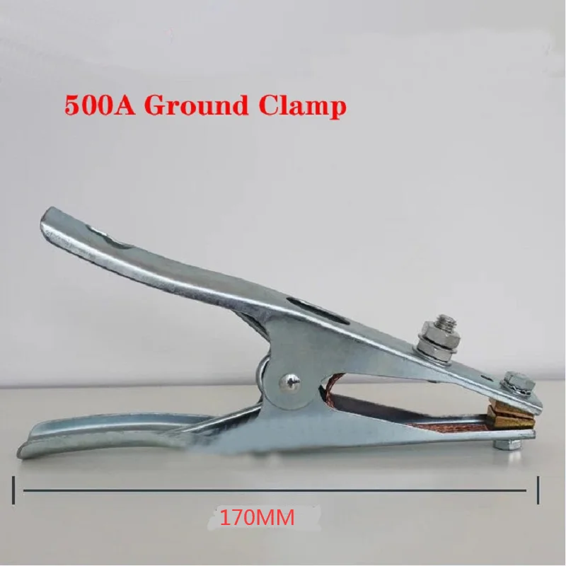 500A Earth Grounding Cable Clip Clamp Welding Manual Welder Electrode Holder 