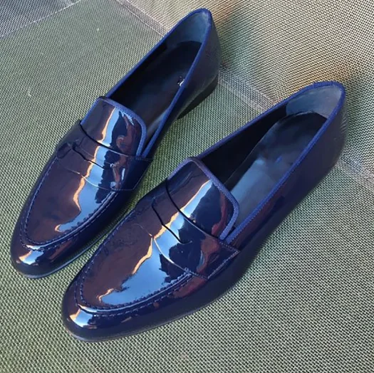 Men PU Leather Fashion Shoes Low Heel Loafers Shoes Dress Shoes Brogue Shoes Spring Ankle Boots Vintage Classic Male CasualYK411