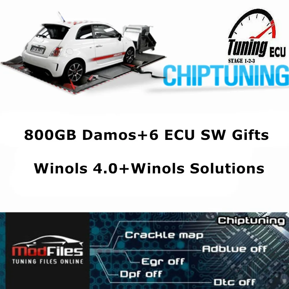800GB Damos+Winols 4.0+Winols Solution&Guide+6 ECU Tuning Softwares With Video Chip Tuning For KESS/KTAG/FGTECH ECU Programmer 800GB Damos+Winols 4.0+Winols Solution&Guide+6 ECU Tuning Softwares With Video Chip Tuning For KESS/KTAG/FGTECH ECU Programmer