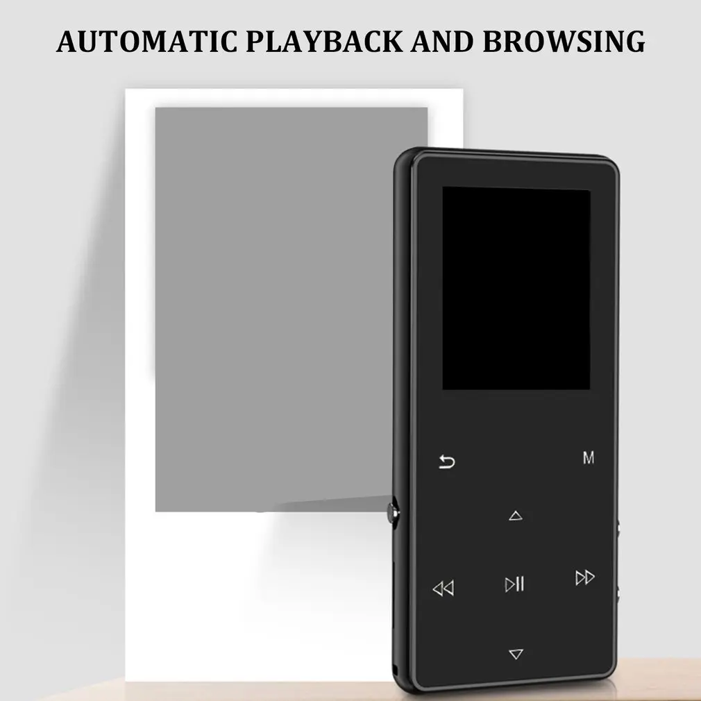 Роскошный Металлический MP4 плеер Bluetooth плеер портативный тонкий MP3 MP4 медиа 1,8 дюймов 8 ГБ/16 Гб музыкальный плеер подарок FM Hi-Fi Walkman