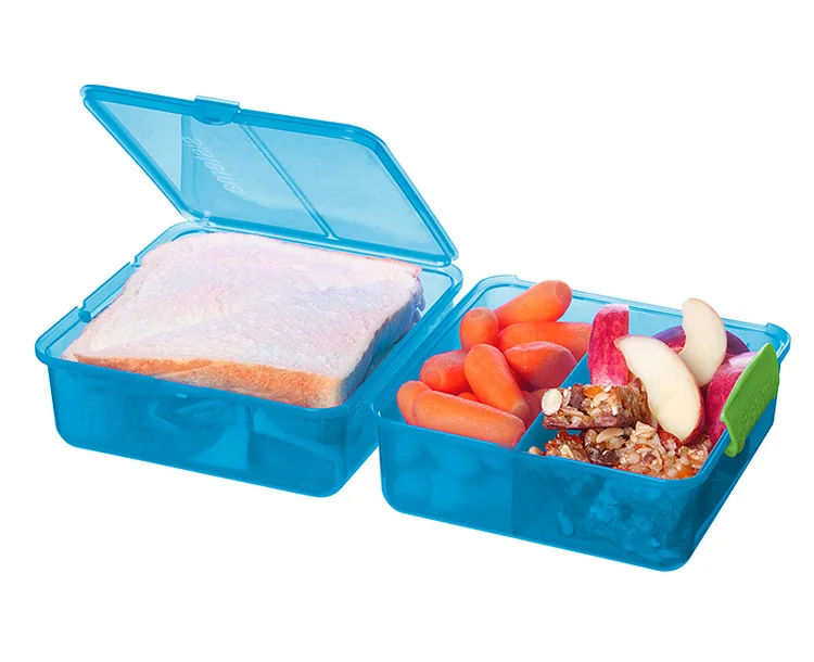 New Zealand Sistema Lunch Box Portable Sandwich Bread Box Microwave Oven  Children's School Office Fruit Bento Salad Box - AliExpress