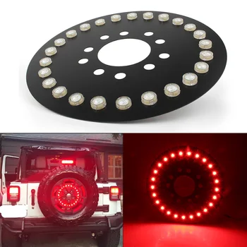 

Car Rear Brake Taillight 25pcs 0.5w LED Tail Light Reserve Lamp for Jeep Wrangler JK JKU Off-road with 16"+ Rims models