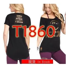 FIT FUNKY женская Трикотажная хлопковая одежда спортивный жилет для бега одежда футболки Топы T1860