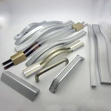 Высший сорт штампованный алюминий секция ручка шкафа Ручка для дверцы выдвижного ящика LY Ближний Восток Африка экспорт добро пожаловать на заказ алюминий