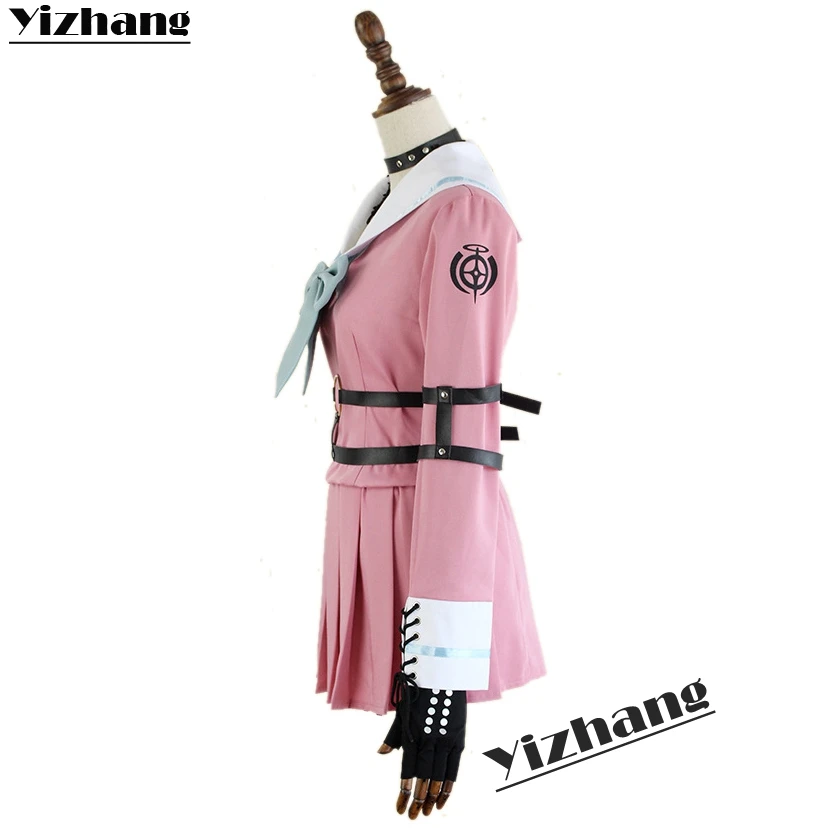 Yizhang игры Danganronpa V3 Akamatsu kaede Chabashira Tenko Косплей Костюм японский харукава Маки Iruma Miu униформа Одежда