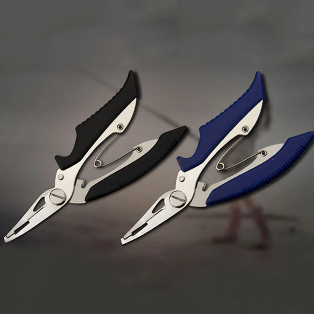 

Fishing Pliers Line Cutters Hook Remover Tackle Tool Scissors Multi-Function Stainless Steel Forceps Home accessories Tool gift