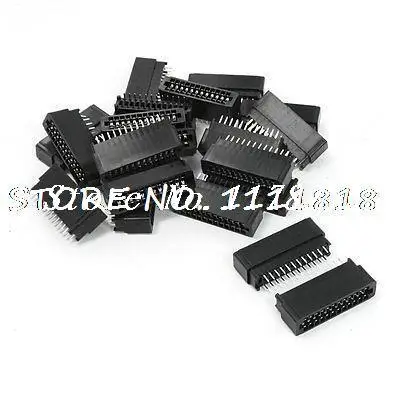 

20 Double Rows 2x12 Pin PCB Parts Connectors PCB IDC Pin Headers 24 Pins