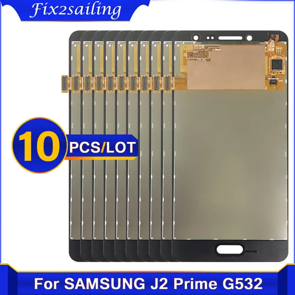 10 шт./лот 100% тестовый дисплей для Samsung Galaxy J2 Prime G532 G532F ЖК-дисплей сенсорный экран