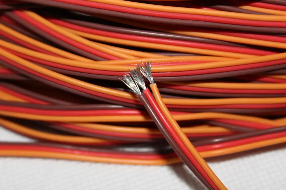 Servo cable 3p line 5M/LOT For Futaba JR Hitec RC servo Hobby model