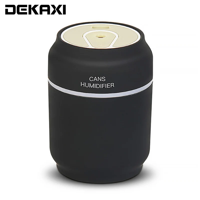 DEKAXI 200 мл Многофункциональный 3 в 1 USB увлажнитель воздуха 7 цветов светодиодный ароматический светильник диффузор эфирного масла с мини-вентилятором