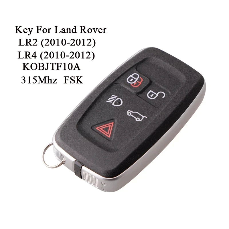 KOBJTF10A FSK Car Remote Key for Land Rover LR4 Range Rover Evoque Sport Smart Car Keys for Auto