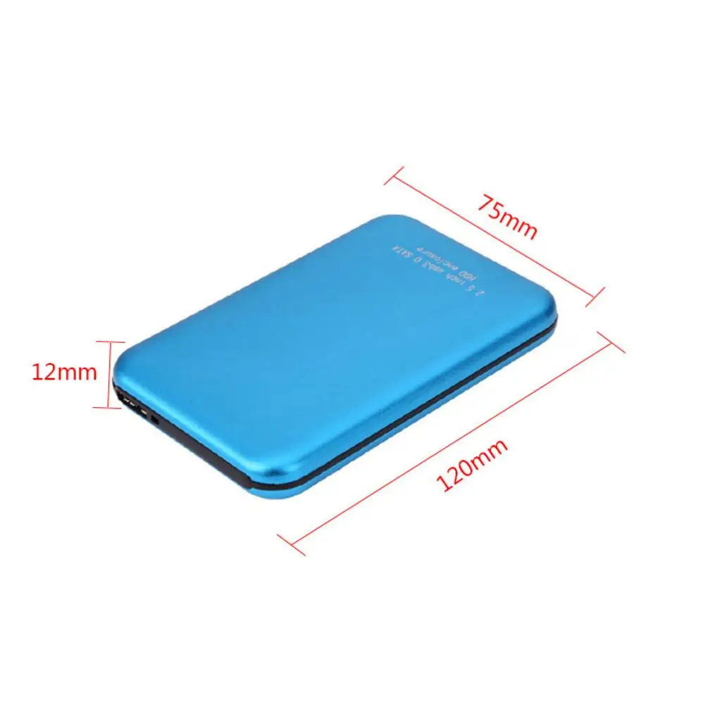 2,5 дюймов Тетрадь Корпус Sata HDD Sata USB 3,0 твердотельный накопитель HD жесткий диск внешний накопитель для хранения коробка с USB 3,0 кабель