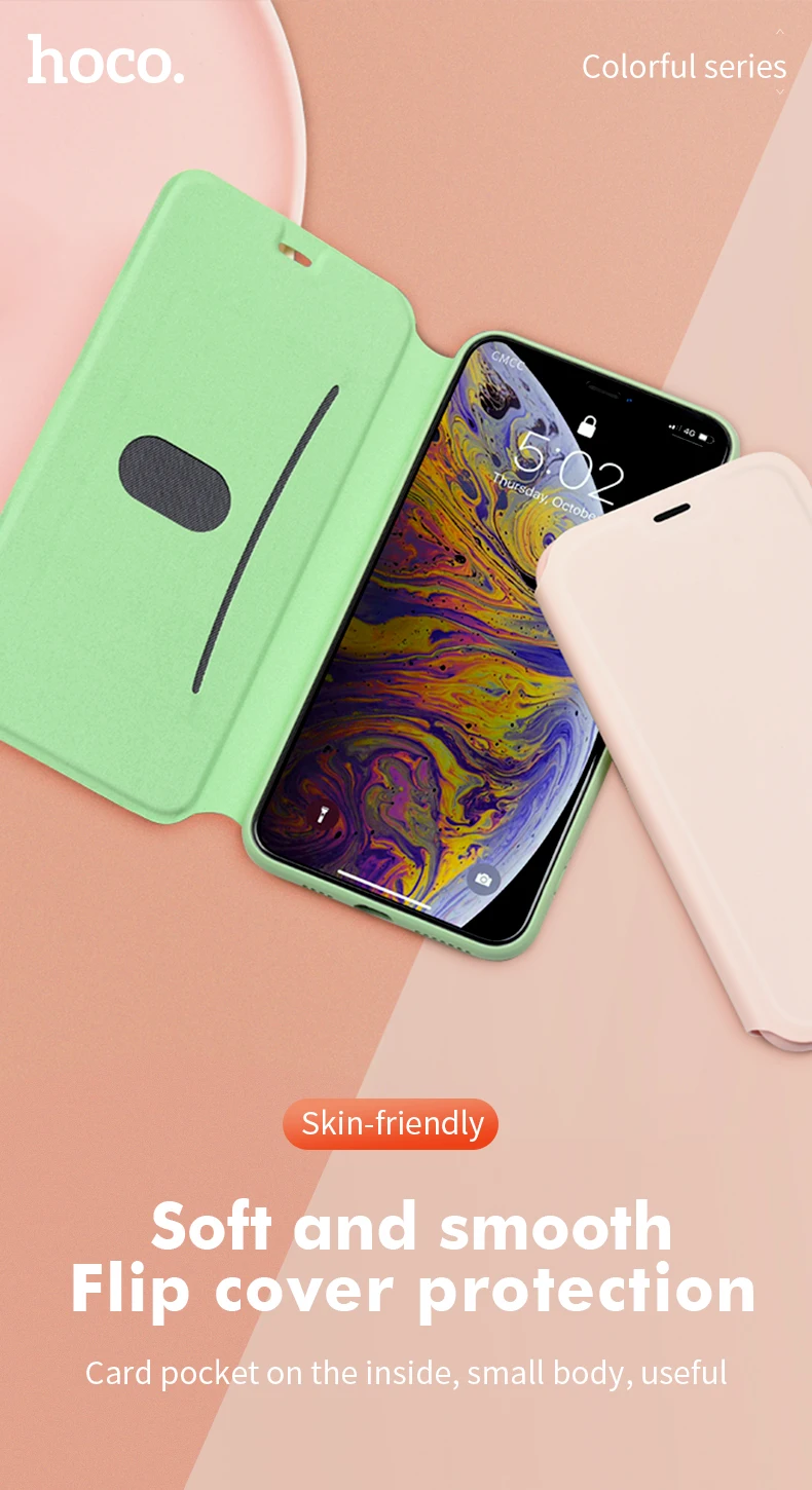 Жидкий силиконовый чехол HOCO для i phone 11 11 Pro Max, откидная крышка, стильный премиум класса, роскошный бизнес, полный защитный чехол