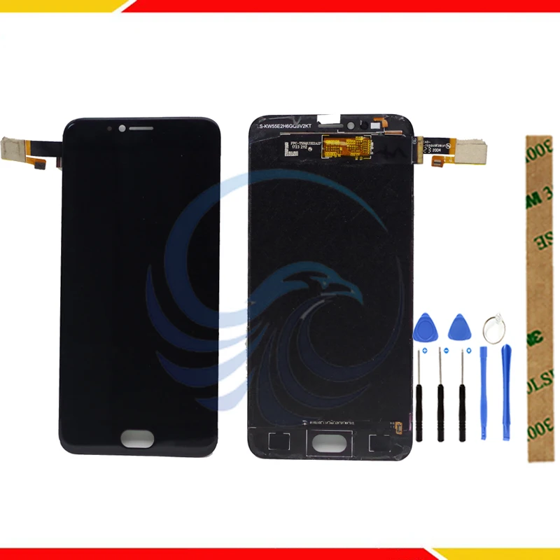 OLED протестированный сенсорный ЖК-дисплей для Umidigi Z1 Pro ЖК-дисплей сенсорный экран полная сборка рамка опционально