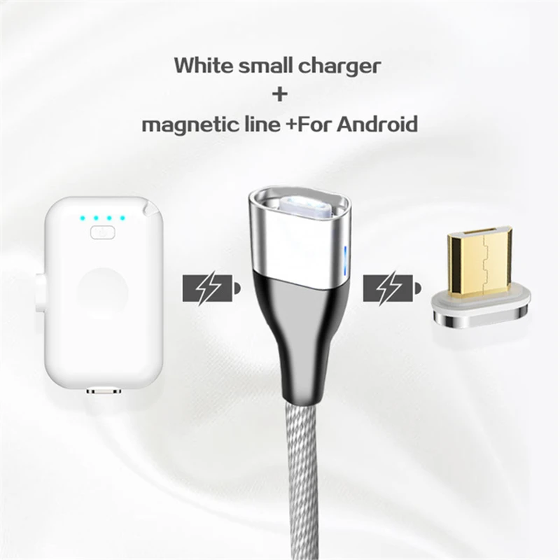 Mini Power Bank Type C LED Fast Charge Powerbank Portable External Battery ChargerFor iPhone iPad Xiaomi Huawei Phone portable charger for android Power Bank