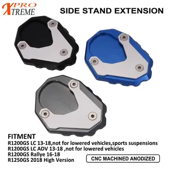 

Motorcycle CNC Aluminum Side Stand Extension Support Plate Foot Pad For BMW R1200GS R1250GS R 1200 1250 GS ADV Rallye 2013-2018