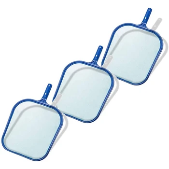 

3PCS Leaf Skimmer Net/Professional Heavy Duty Swimming Pool Leaf Rake Fine Mesh Frame Net