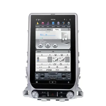 

13.6" tesla style vertical screen android 9.0 Six core Car GPS radio Navigation for Toyota Land cruiser 2016-2017