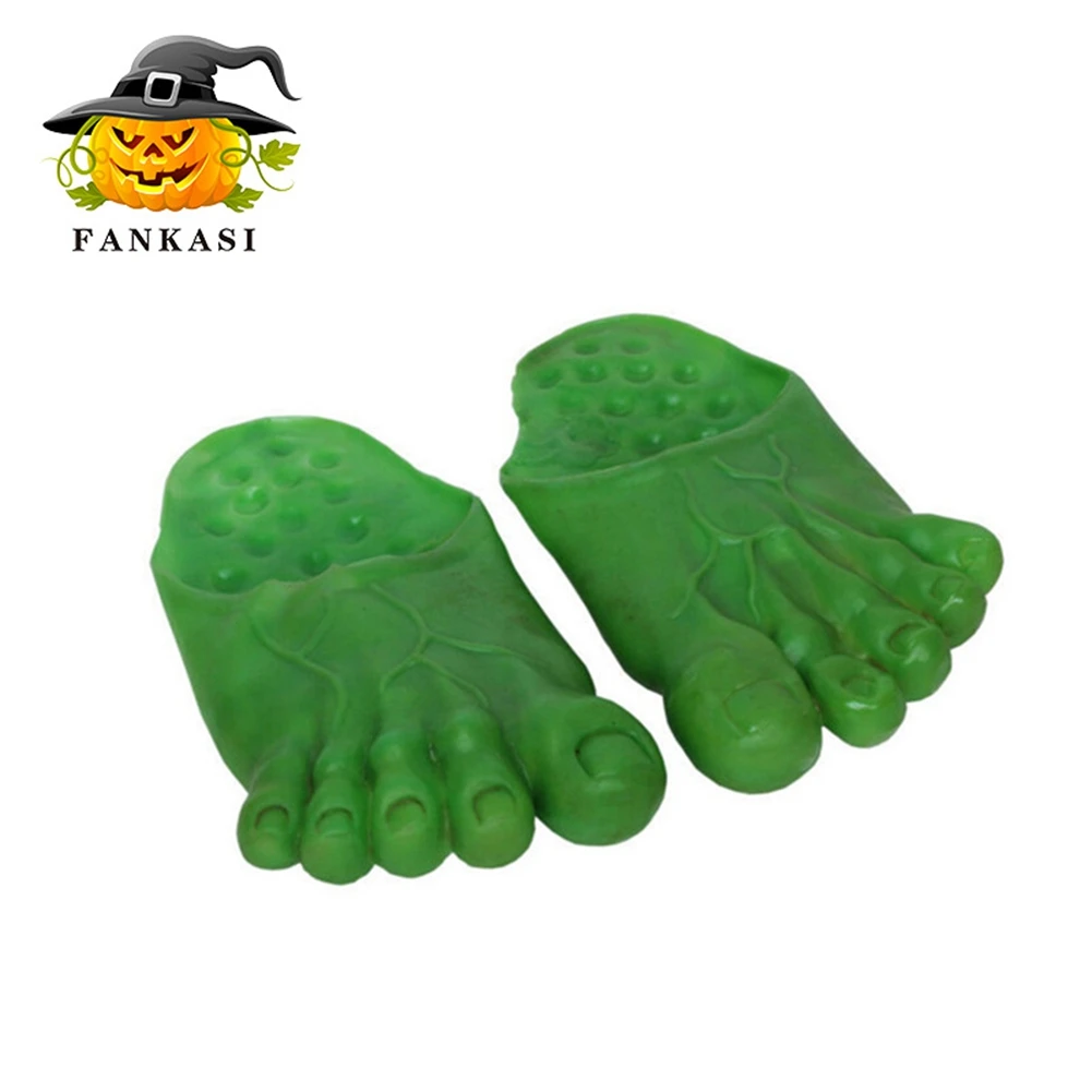 Крышка для обуви Халк на Хэллоуин пинцет Bigfoot апрельский день фокусы игрушка мяч