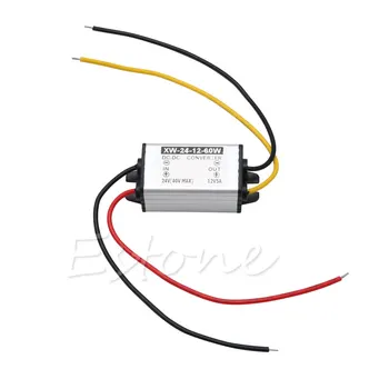 

New Waterproof Car Truck DC 24V To DC 12V 5A 60W Power Converter Supply Adapter