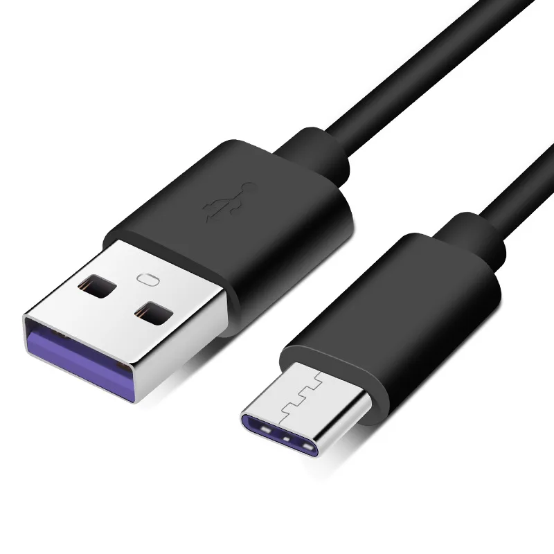 Быстрая зарядка 5A кабель с разъемом USB Type-C для Huawei P40 Pro Mate 30 P30 Supercharge стандарта 40 Вт