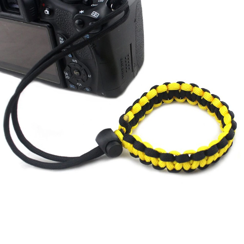 Новейший ремешок для цифровой камеры ремешок для камеры ручной захват Паракорд плетеный браслет для Nikon Canon sony Pentax Panasonic DSLR