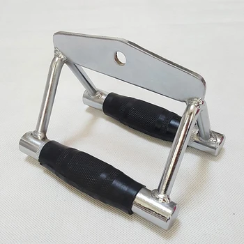 

Seated V-shaped handle fitness rod Bodybuilding Non-slip Attachment Row