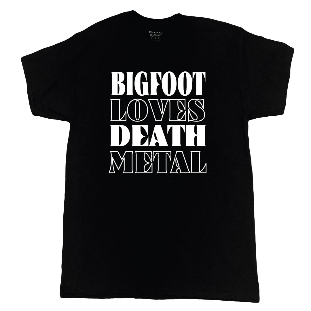 Металлическая рубашка Bigfoot Loves Death |