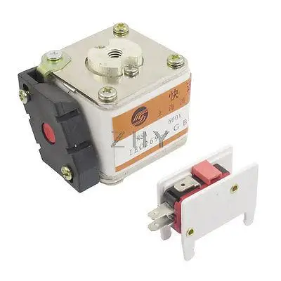 500V 125A короткого замыкания керамический изолятор супер быстрый предохранитель
