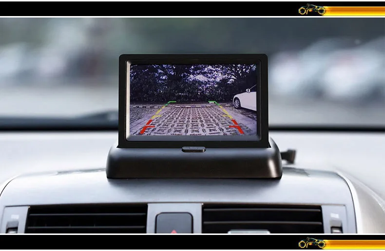 Folding 4.3 inch TFT Color LCD 