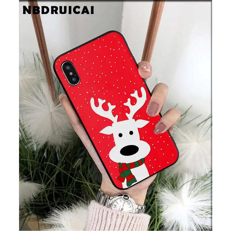 Merry Christmas Deer Print