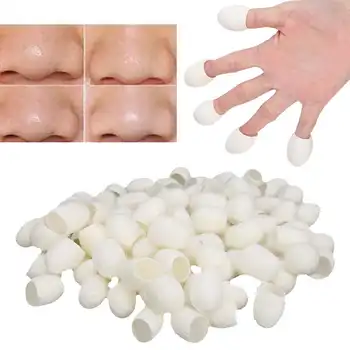 

100pcs Facial Care Natural Scrub Silks Cocoons Blackhead Removal Exfoliating Silkworm Balls Facial cleaning supplies