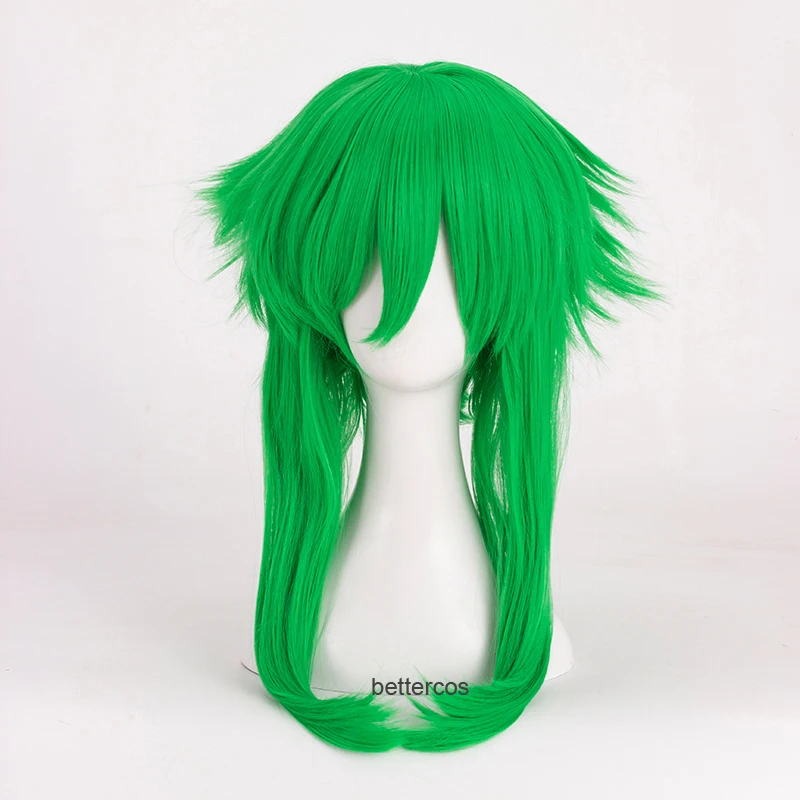 Фото VOCALOID Megpoid Gumi парик для косплея анти-Алиса трава зеленый термостойкий синтетический волос парик + шапочка парик №1