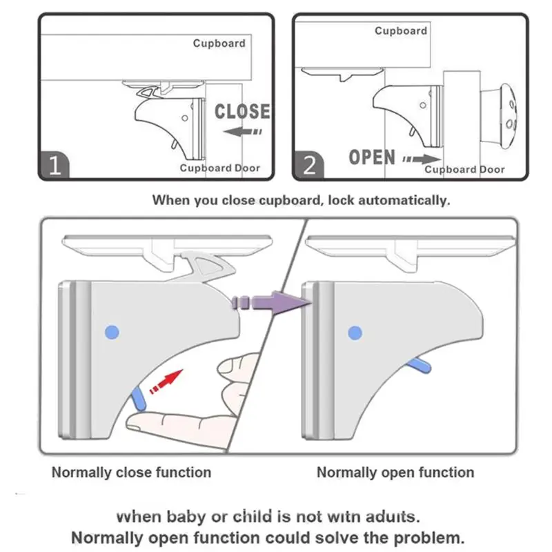 Магнитные безопасные невидимые замки для детей безопасности шкафа ящика двери шкаф замок