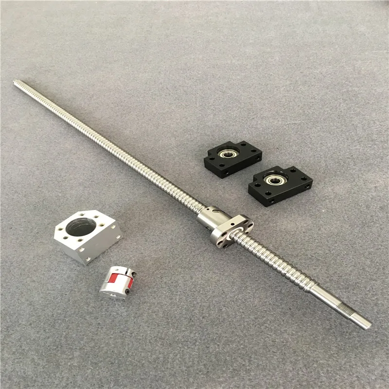 US $329.65 3 Ballscrew SFU160540090015003BKBF12 3set BKBF12 6pcs SBR16 Linear Guide Rails 3 Couplers For CNC Kit