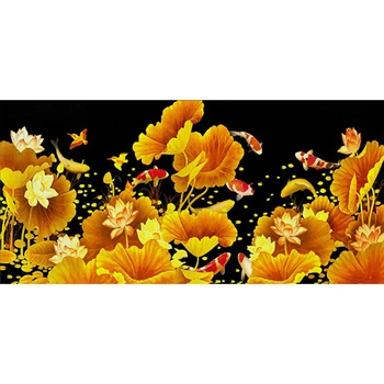 

Round Drill 5D DIY Diamond Painting "Flower landscape" Diamond Embroidery Cross Stitch 3D Decor