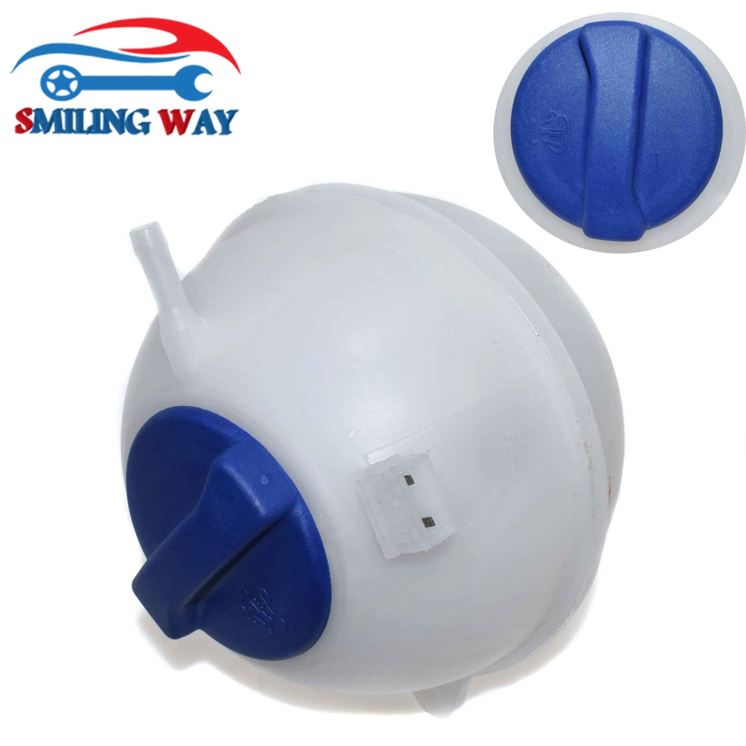 Radiator Overflow Reservoir Expansion Recovery Tank W//Cap for Volkswagen Audi