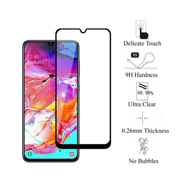 

Full Coverage Tempered Glass For Samsung Galaxy A10 A20 A20e A30 A40 A50 A60 A70 M10 M20 M30 Screen Protector Protective Glass