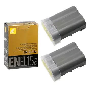 

2× 1900mAh EN-EL15a ENEL15a Camera Battery For Nikon D850 D810 D750 D610 D7500 D7200 D7100 D200 D300 D700 D500 D600 MH-25a