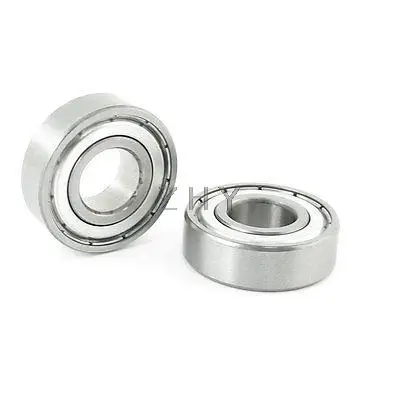 

2 Pcs 35mm Diameter Groove Roller Blade Ball Wheel 6202Z Bearings